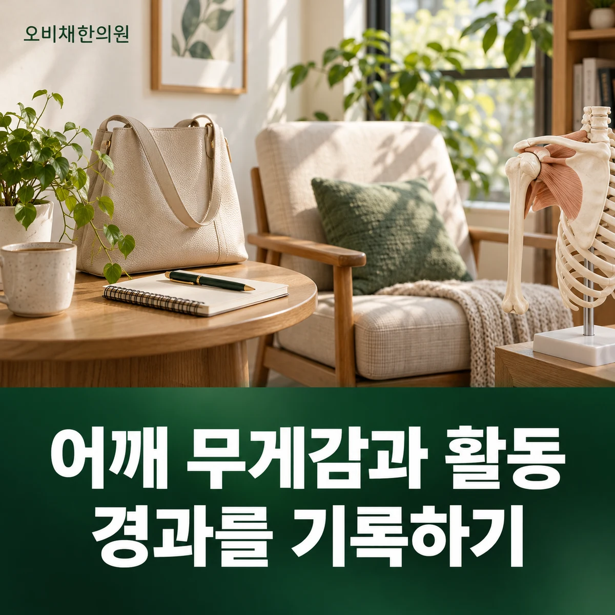 목동 승모근통증 경과·재진 · 어깨 무게감과 활동 기록