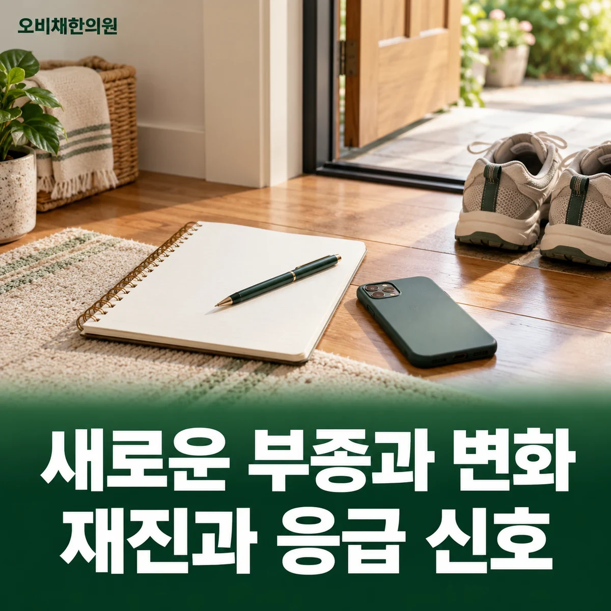 목동 하지정맥류다리통증 경과·재진 · 출혈·새 편측 부종·흉통 경고