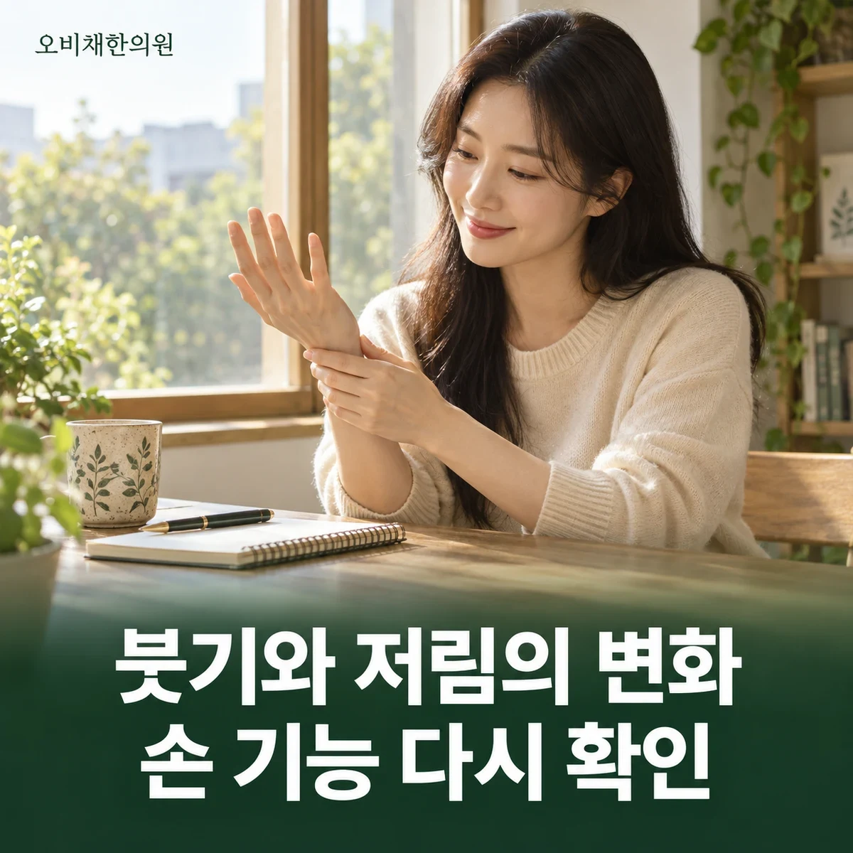 목동 손목관절염 경과·재진 · 기능·붓기 경과와 계획 조정