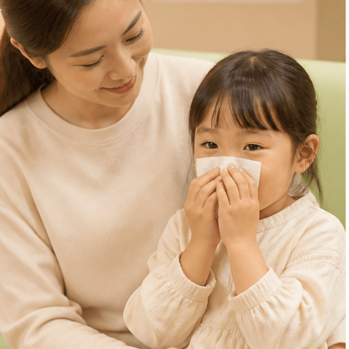소아 비염 진단 상담 이미지