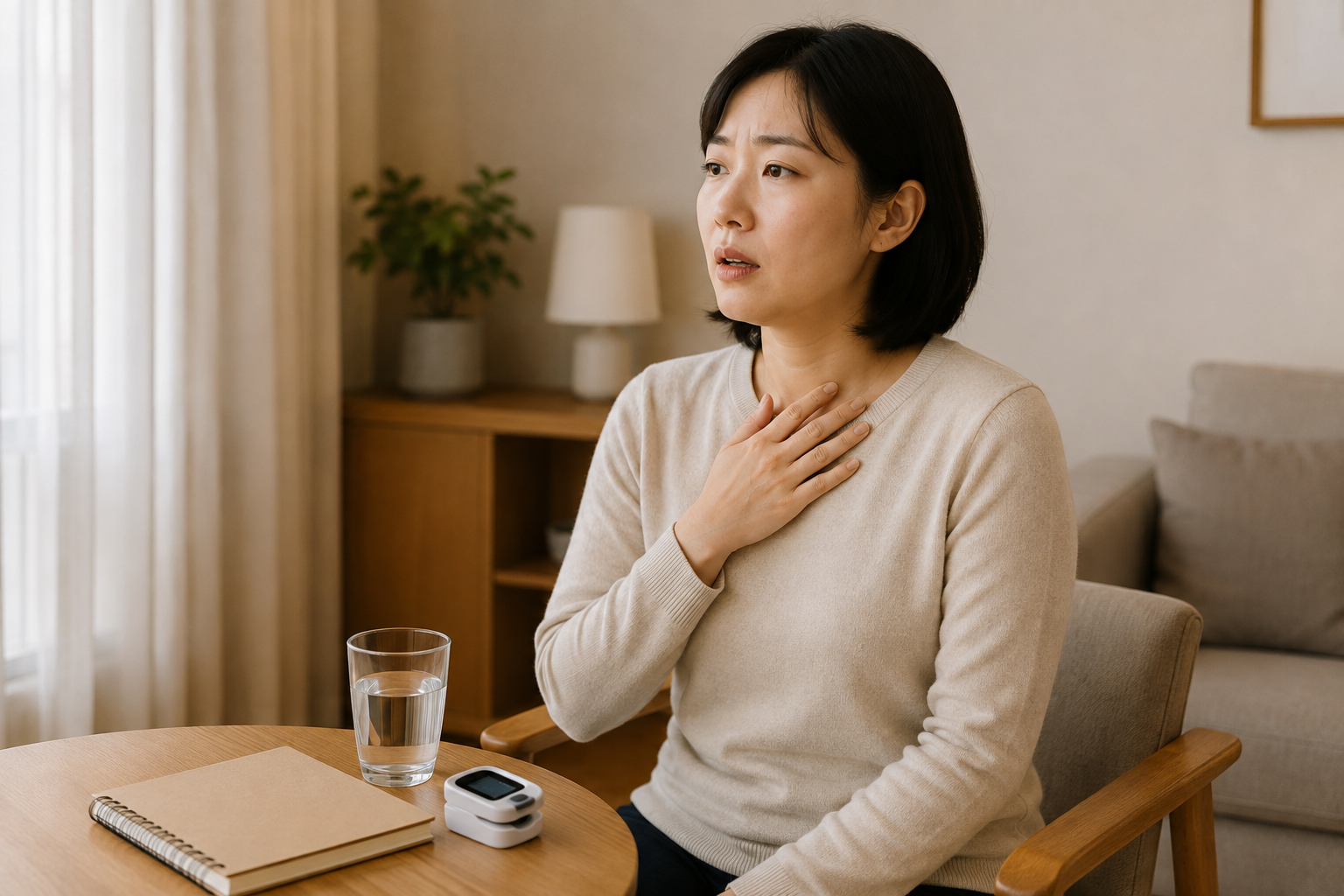신경성 호흡곤란 한방 진료 이미지