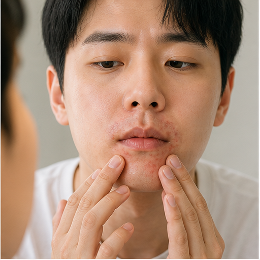 입주위피부염 진단 이미지