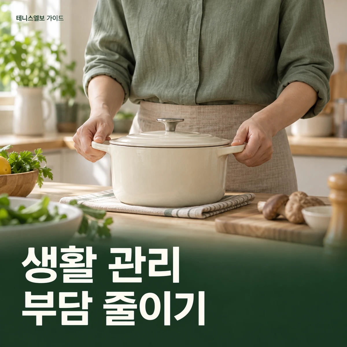 생활 관리 · 부담 줄이기