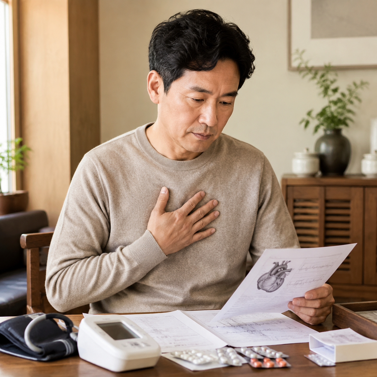 협심증 대표 이미지